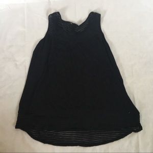 Cable & Gauge sleeveless top, 1X
